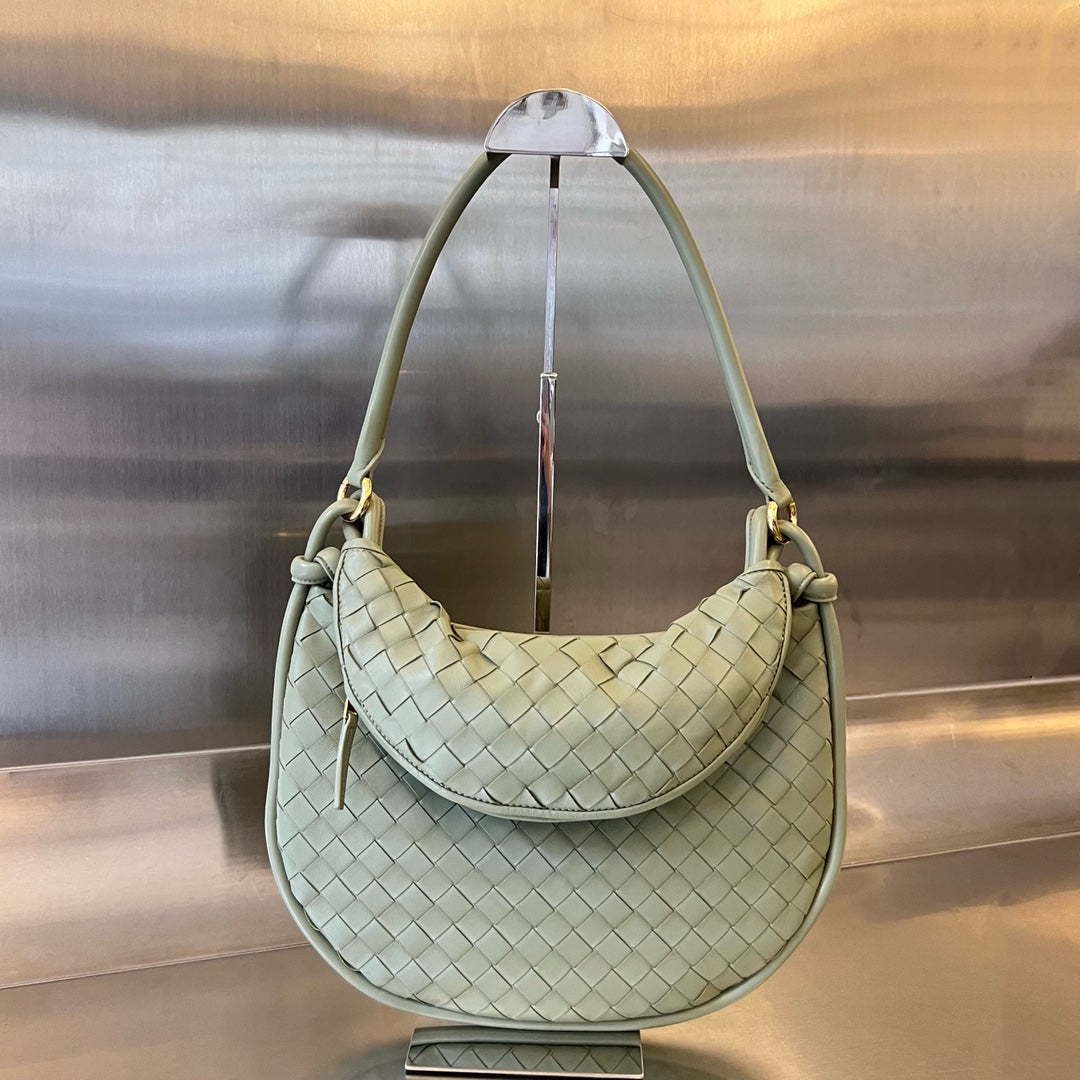Bottega Veneta BV 764281 Medium Gemelli Light Green - Default Title - View 1