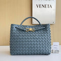 Bottega Veneta BV 766016 Medium Andiamo Suede BV90135 - Default Title - View 1