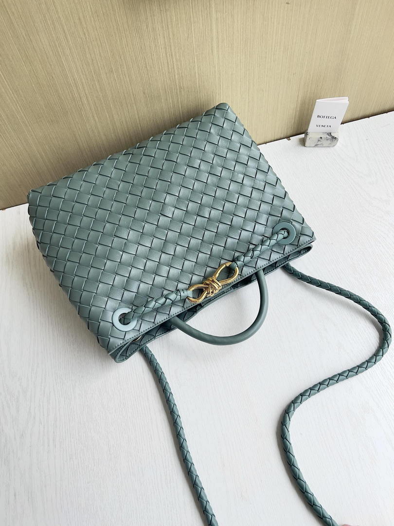 Bottega Veneta BV 766016 Medium Andiamo Suede BV90137