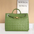 Bottega Veneta BV 766016 Medium Andiamo Suede BV90136 - Default Title - View 1