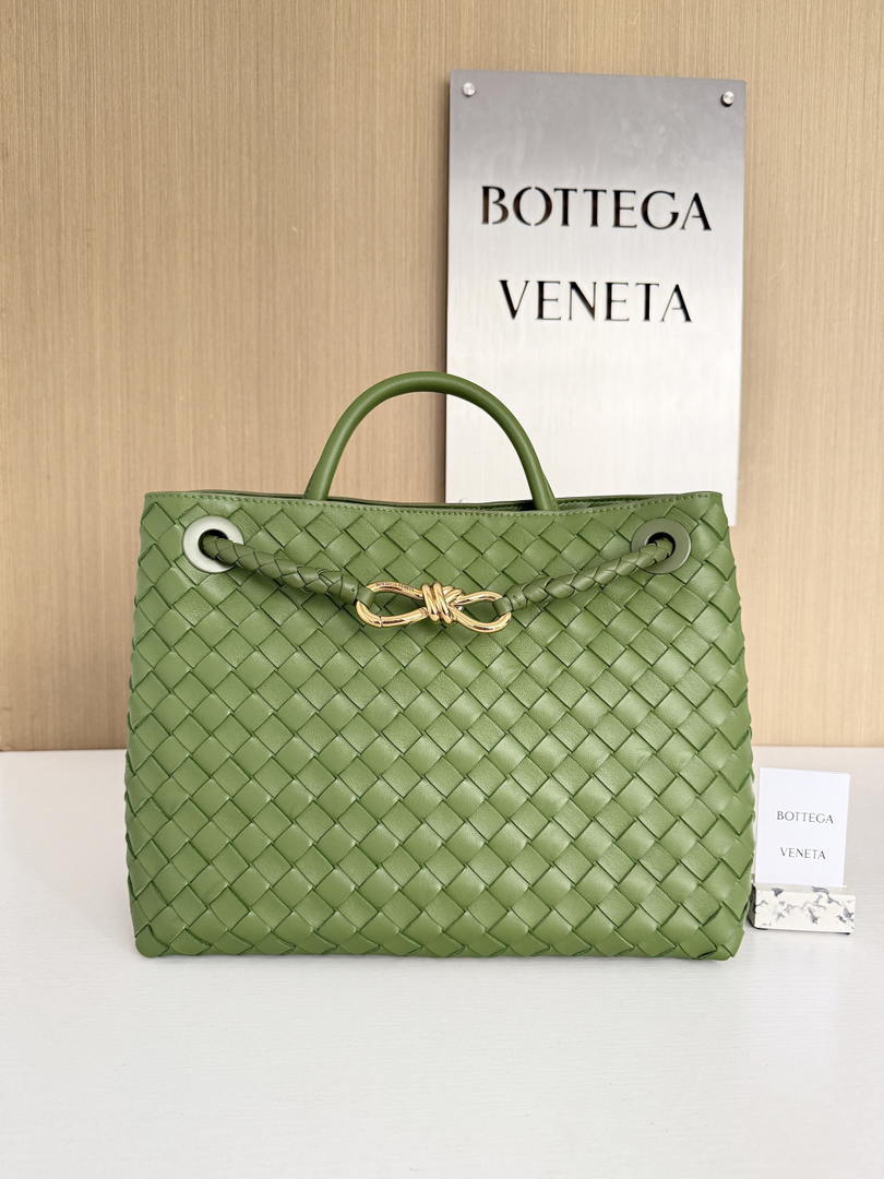 Bottega Veneta BV 766016 Medium Andiamo Suede BV90136