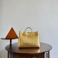 Bottega Veneta BV 766016 Medium Andiamo BV90127 - Default Title - View 1
