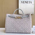 Bottega Veneta BV 766016 Medium Andiamo Suede BV90133 - Default Title - View 1