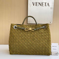 Bottega Veneta BV 766016 Medium Andiamo Suede BV90132 - Default Title - View 1