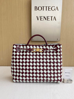Bottega Veneta BV 766016 Medium Andiamo Lambskin BV90139 - Default Title - View 1