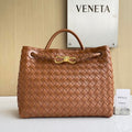 Bottega Veneta BV 766016 Medium Andiamo Lambskin BV90141 - Default Title - View 1