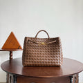Bottega Veneta BV 766016 Medium Andiamo Lambskin BV90145 - Default Title - View 1