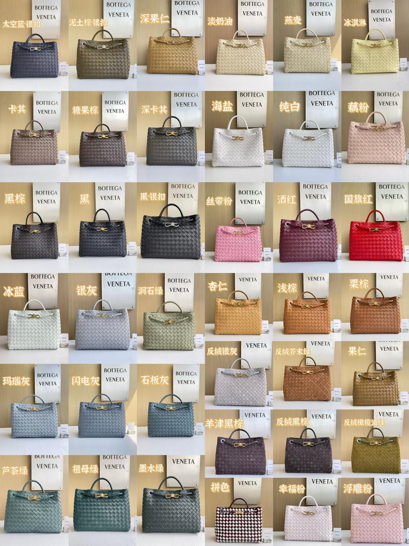 Bottega Veneta BV 766016 Medium Andiamo Lambskin BV90145