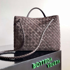 Bottega Veneta BV 766016 Medium Andiamo With Suede BV9015 - Default Title - View 3