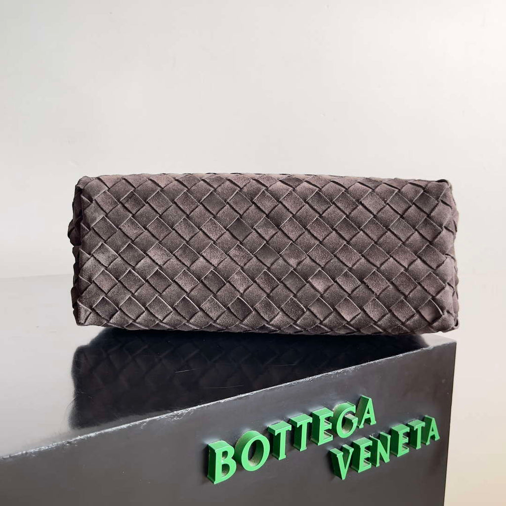 Bottega Veneta BV 766016 Medium Andiamo With Suede BV9015