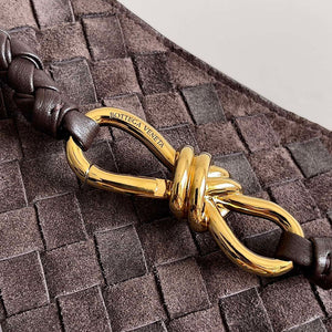 Bottega Veneta BV 766016 Medium Andiamo With Suede BV9015 - Default Title - View 5