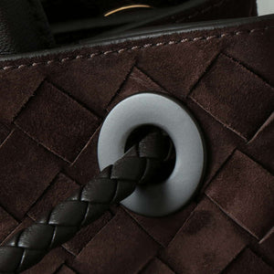 Bottega Veneta BV 766016 Medium Andiamo With Suede BV9017 - Default Title - View 3