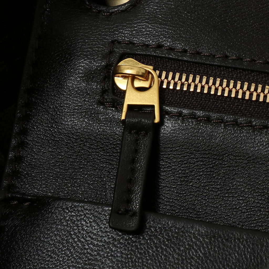 Bottega Veneta BV 766016 Medium Andiamo With Suede BV9017