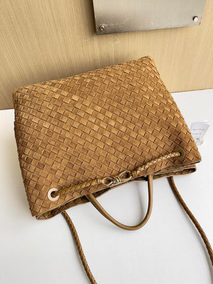 Bottega Veneta BV 766019 Large Andiamo bag BV9906 in Suede - Default Title - View 4