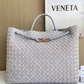 Bottega Veneta BV 766019 Large Andiamo bag BV9908 in Suede - Default Title - View 1