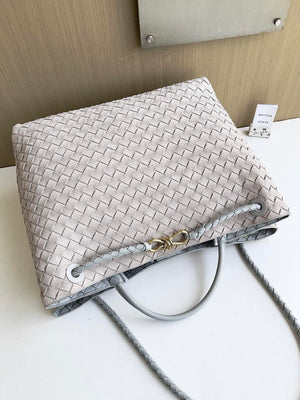 Bottega Veneta BV 766019 Large Andiamo bag BV9908 in Suede - Default Title - View 4