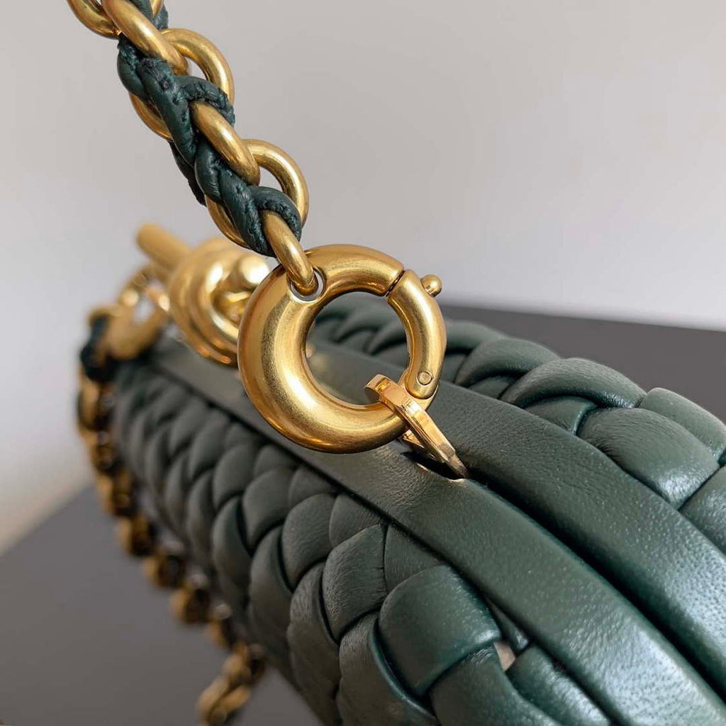 Bottega Veneta BV 776662 Knot With Chain BV10111
