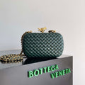 Bottega Veneta BV 776662V01D11019 Knot with Chain Dark Green