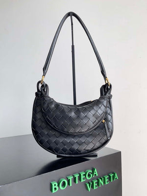 Bottega Veneta BV 776764 Small Gemelli Black - Default Title - View 1