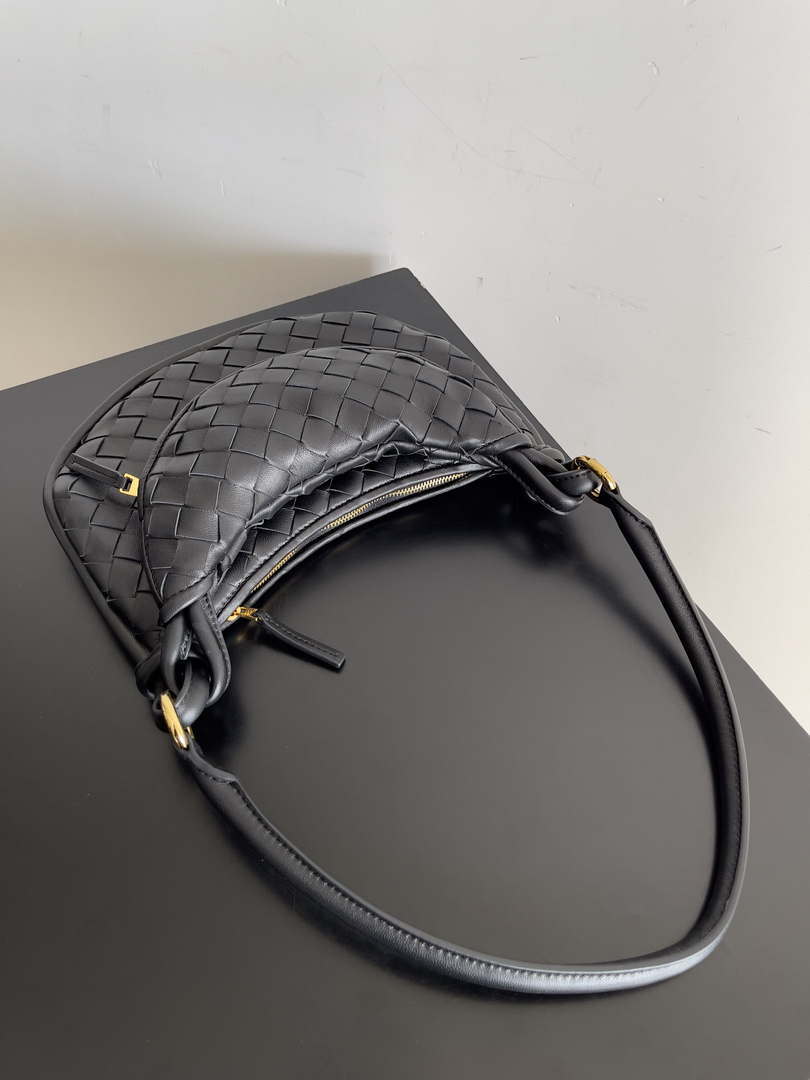 Bottega Veneta BV 776764 Small Gemelli Black