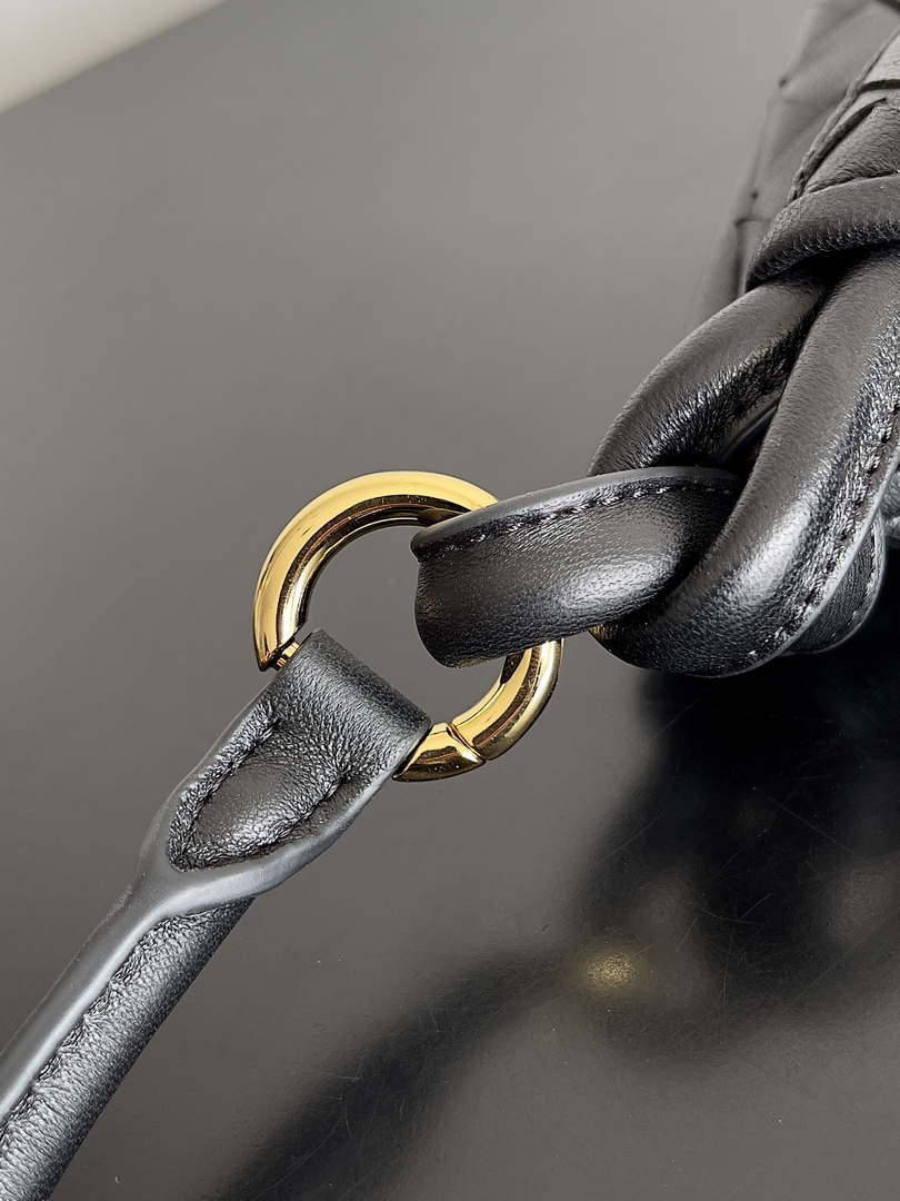 Bottega Veneta BV 776764 Small Gemelli Black