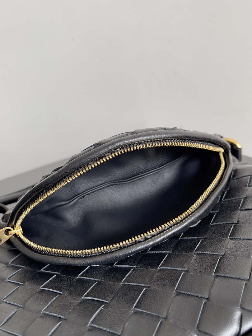 Bottega Veneta BV 776764 Small Gemelli Black