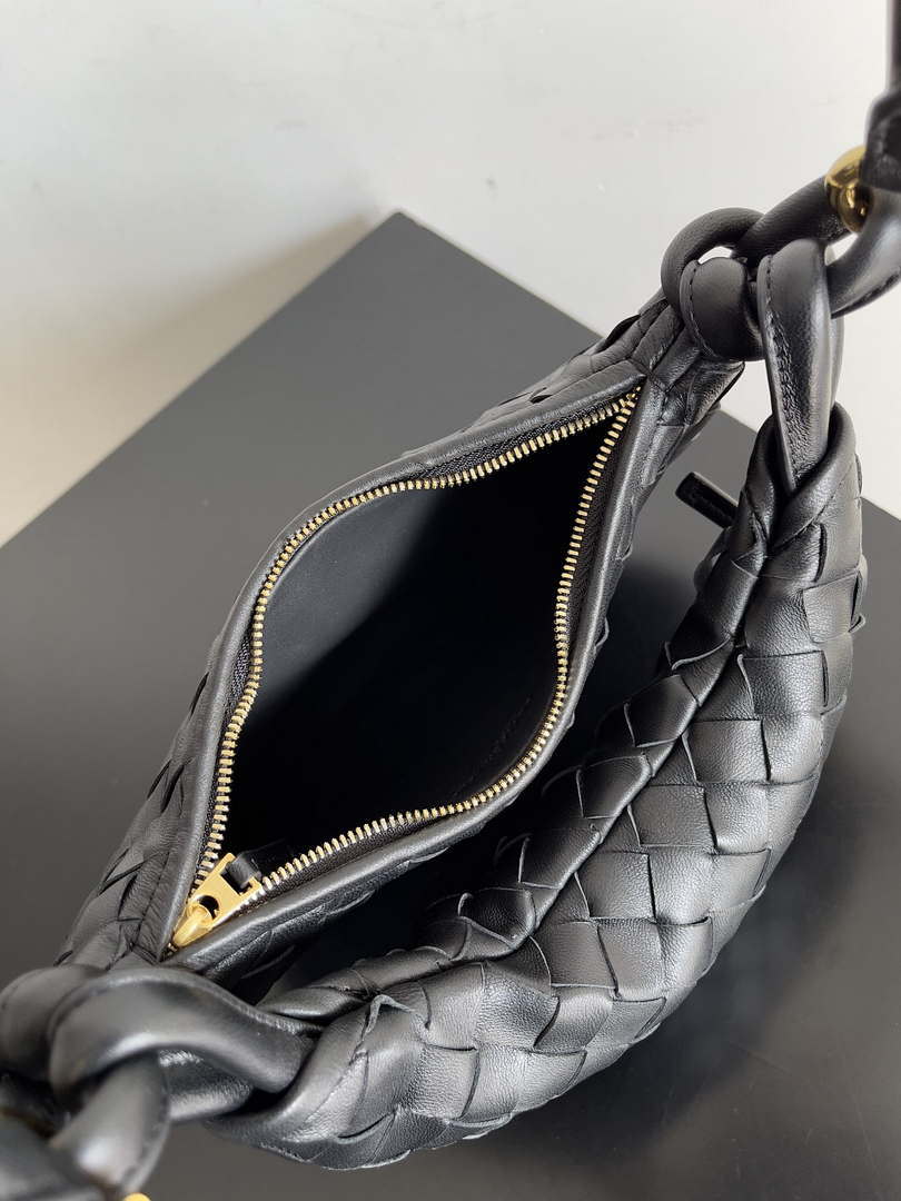 Bottega Veneta BV 776764 Small Gemelli Black