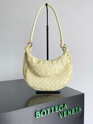 Bottega Veneta BV 776764 Small Gemelli Light Yellow - Default Title - View 1