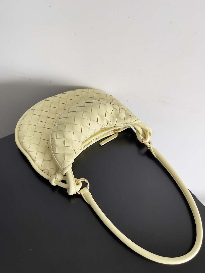Bottega Veneta BV 776764 Small Gemelli Light Yellow