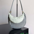Bottega Veneta BV 776764 Small Gemelli Gray - Default Title - View 1