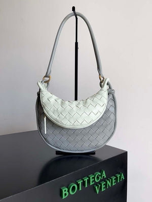 Bottega Veneta BV 776764 Small Gemelli Gray - Default Title - View 1