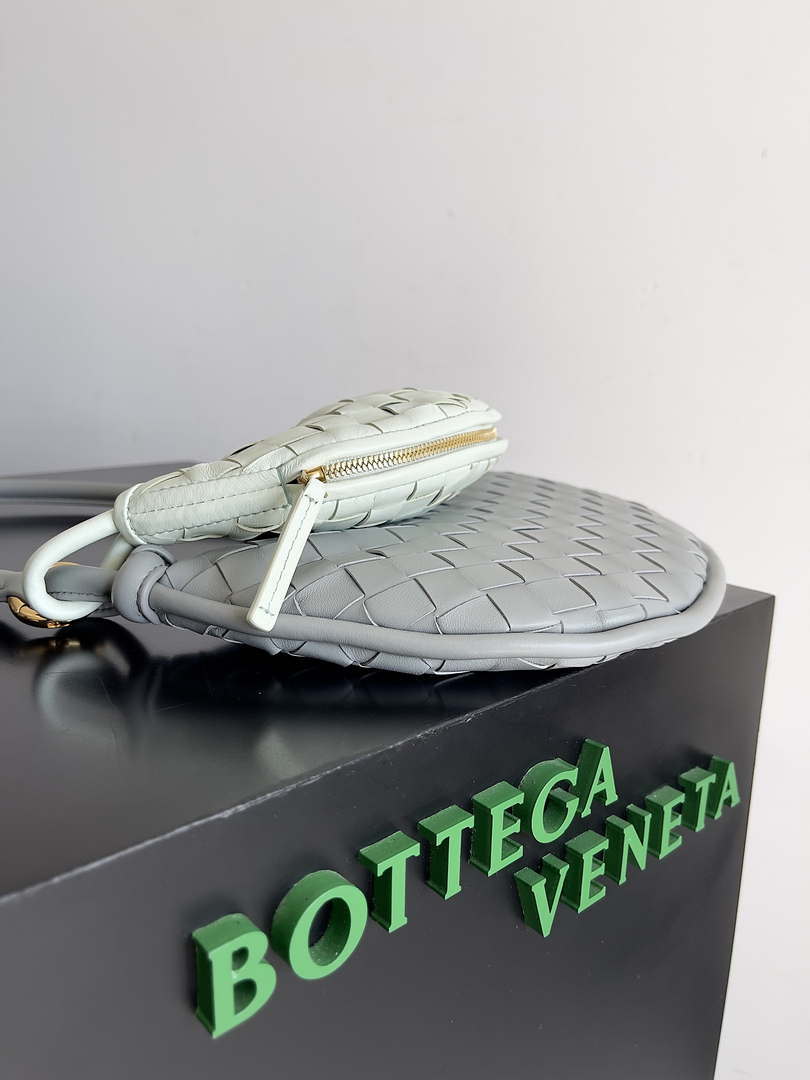 Bottega Veneta BV 776764 Small Gemelli Gray