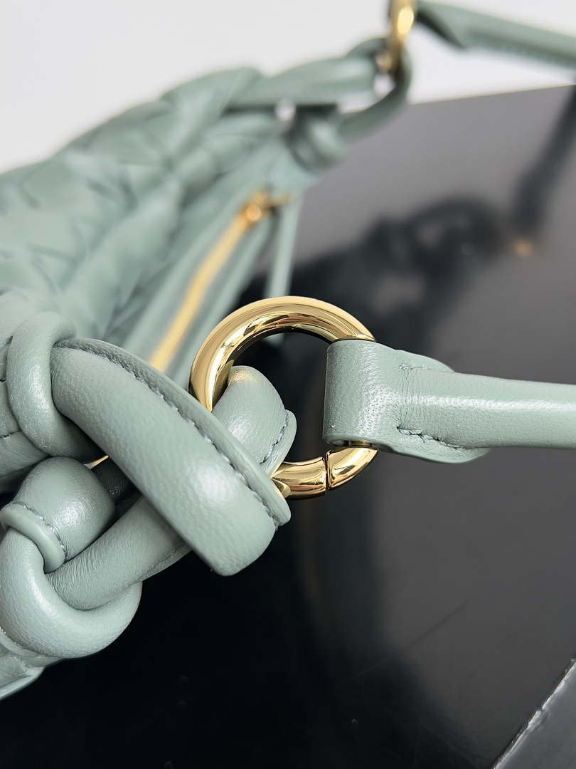 Bottega Veneta BV 776764 Small Gemelli Light Blue