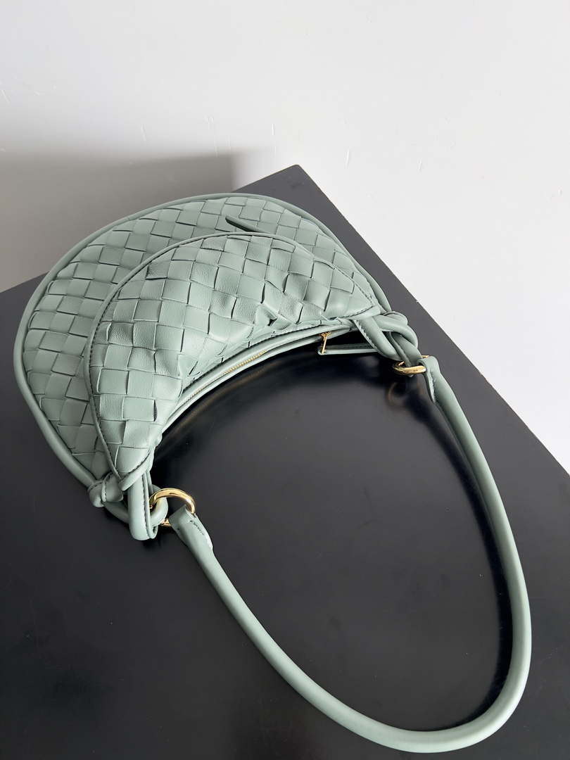 Bottega Veneta BV 776764 Small Gemelli Light Blue