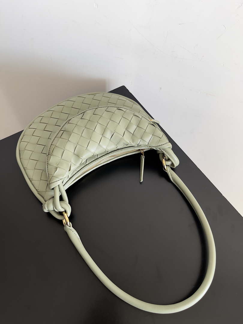 Bottega Veneta BV 776764 Small Gemelli Light Green