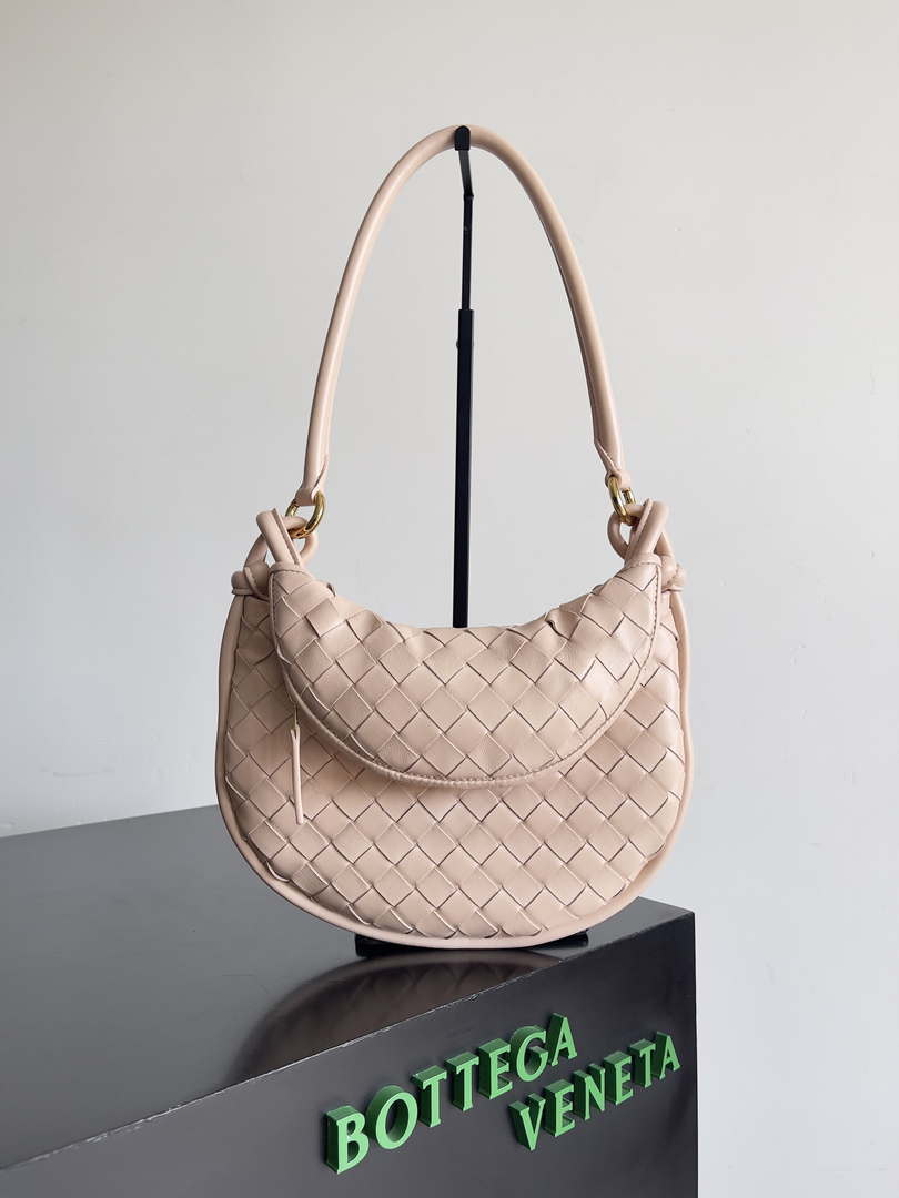 Bottega Veneta BV 776764 Small Gemelli Nude Pink - Default Title - View 1