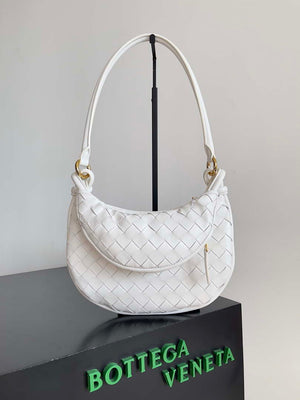 Bottega Veneta BV 776764 Small Gemelli White - Default Title - View 1