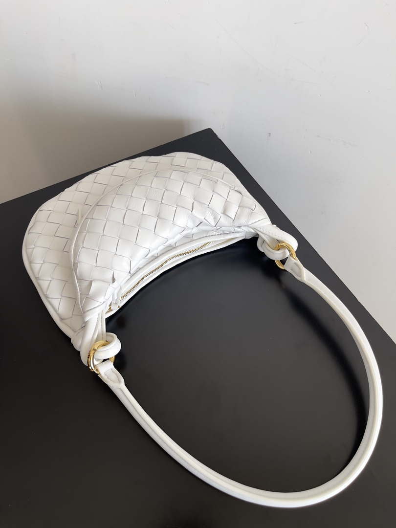 Bottega Veneta BV 776764 Small Gemelli White