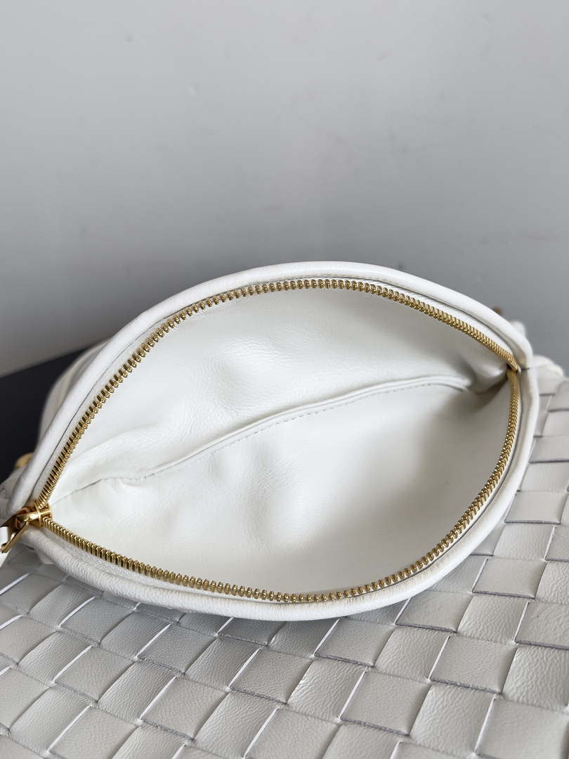 Bottega Veneta BV 776764 Small Gemelli White