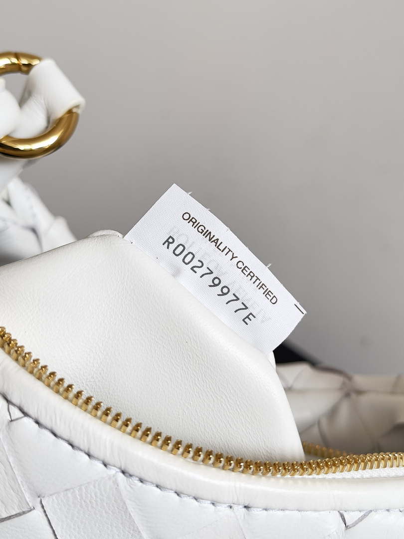 Bottega Veneta BV 776764 Small Gemelli White