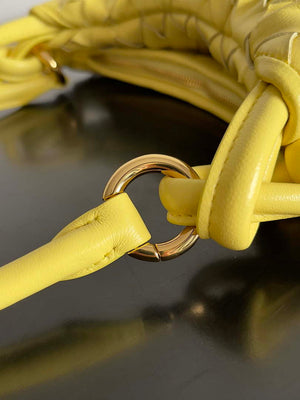Bottega Veneta BV 776764 Small Gemelli Yellow - Default Title - View 3