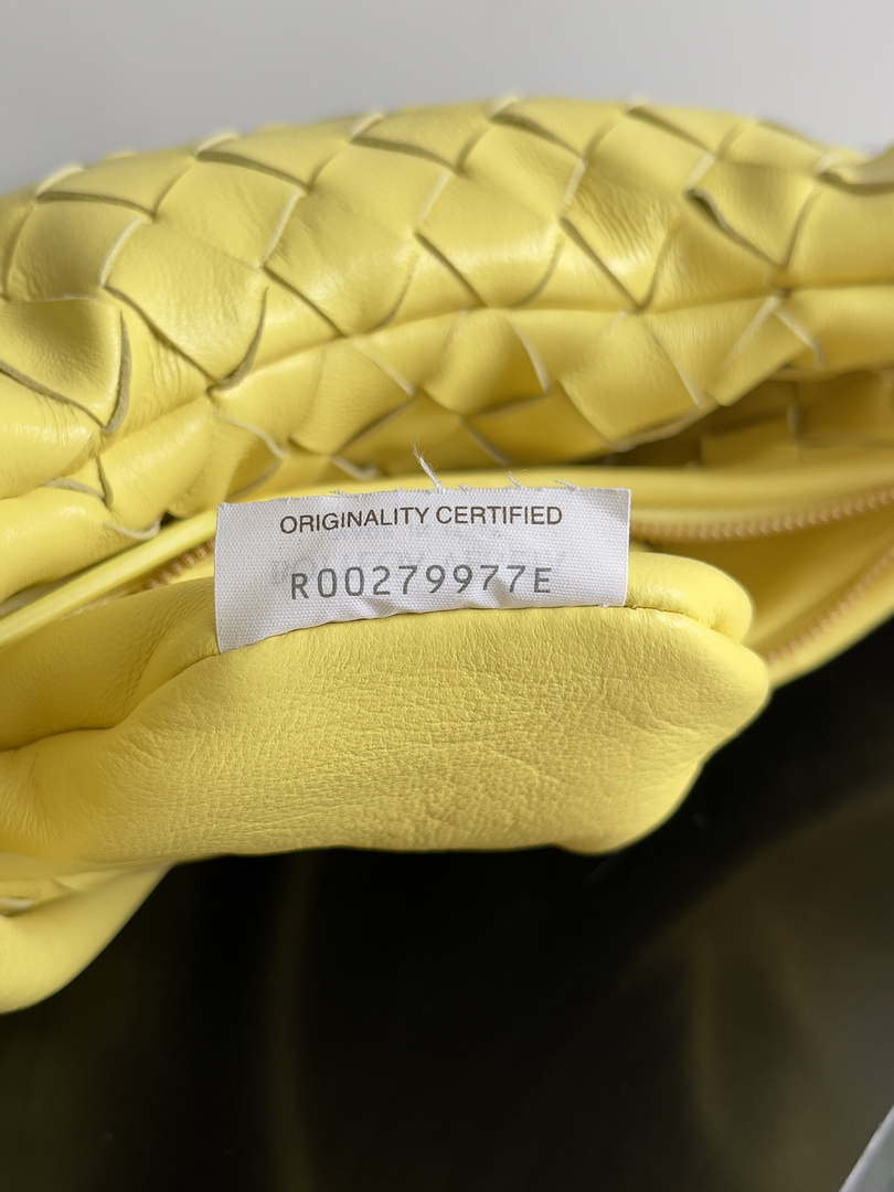 Bottega Veneta BV 776764 Small Gemelli Yellow