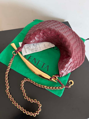 Bottega Veneta BV 776768 Sardine With Chain Red - Default Title - View 6