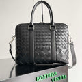 Bottega Veneta BV 778081 Slim Intrecciato Briefcase Men Message Bag BV9098