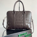 Bottega Veneta BV 778081 Slim Intrecciato Briefcase Men Message Bag BV9099