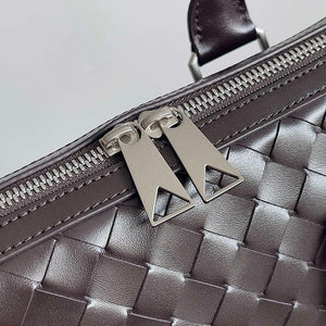 Bottega Veneta BV 778081 Slim Intrecciato Briefcase Men Message Bag BV9099 - Default Title - View 5