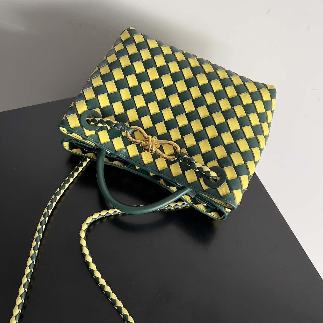 Bottega Veneta BV 779152 Small Andiamo Emerald green Sherbert - Default Title - View 6