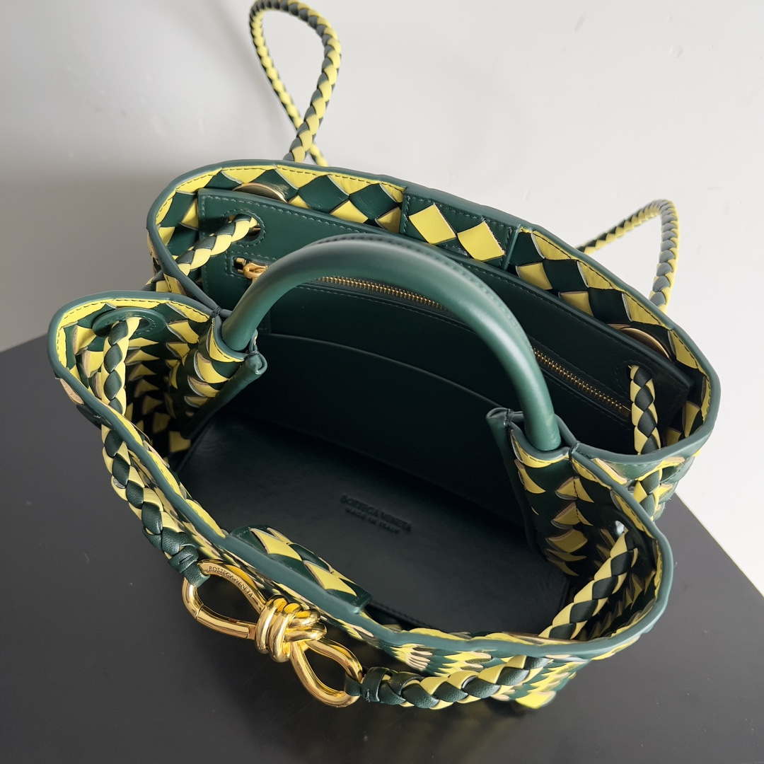 Bottega Veneta BV 779152 Small Andiamo Emerald green Sherbert - Default Title - View 9