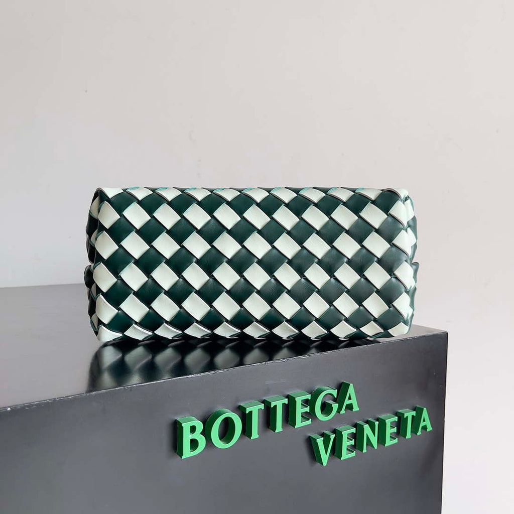 Bottega Veneta BV 779152 Small Andiamo green & White