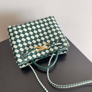 Bottega Veneta BV 779152 Small Andiamo green & White - Default Title - View 6